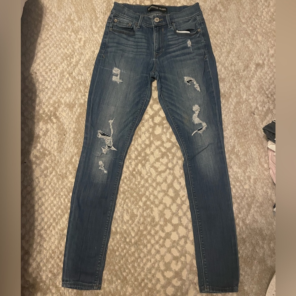 Blue Washed Express Jeans